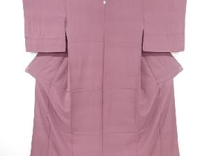 リサイクル　一つ紋色無地着物